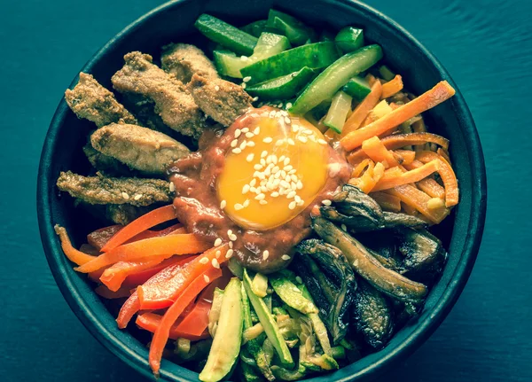 비빔밥의 그릇 — 스톡 사진