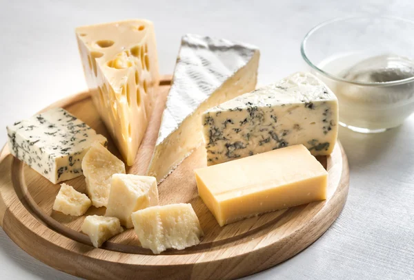 Various types of cheese — Stock Photo, Image