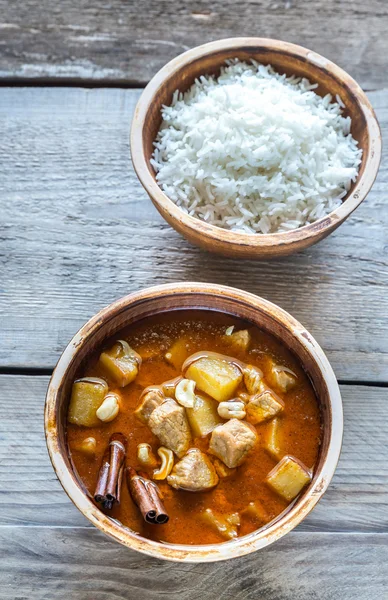 Thai Massaman Curry — Stockfoto