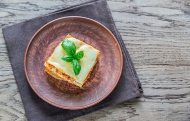 Klasik lazanya bölümünü