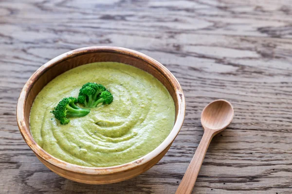 Sopa de queso de brócoli — Foto de Stock