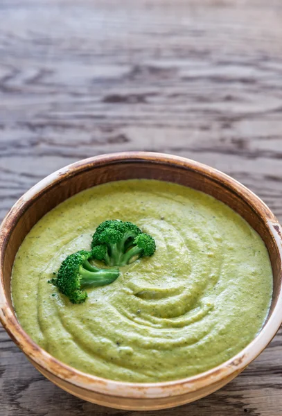 Sopa de queso de brócoli — Foto de Stock