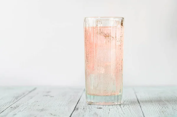 Copa Gin Rosa Cóctel Tónico — Foto de Stock