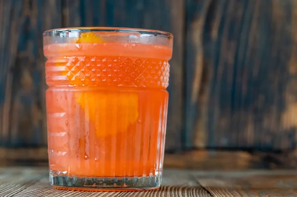 Een Glas Orange Blossom Cocktail — Stockfoto