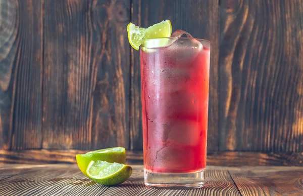 Glass Cape Cod Vodka Cranberry Cocktail — Stock Photo, Image