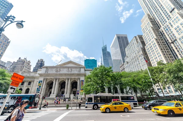 La bibliothèque publique de New York — Photo