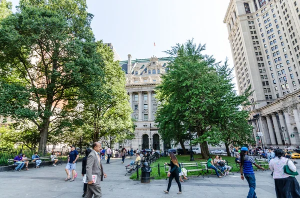 Edificio Municipal de Manhattan — Foto de Stock