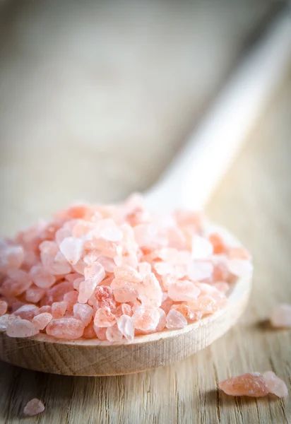 Pink himalayan salt — Stock Photo, Image
