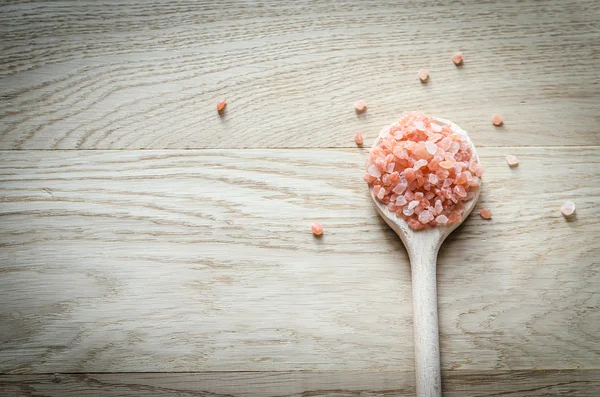 Pink himalayan salt — Stock Photo, Image