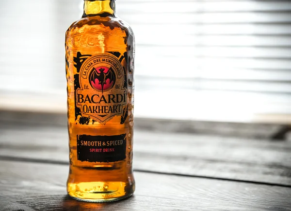 Rum Bacardi Oakheart — Stock fotografie