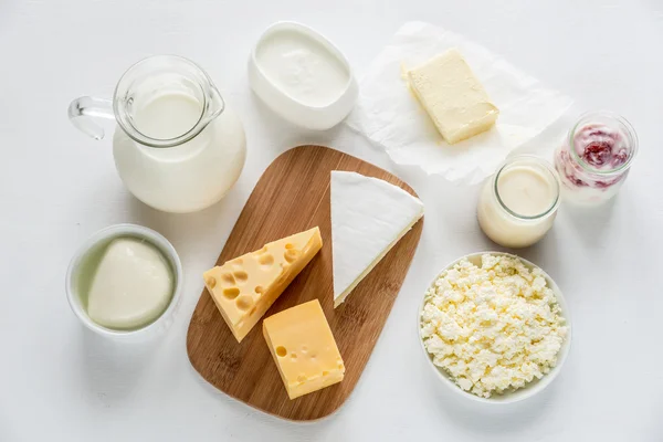 Assortment of dairy products — Stock Photo, Image