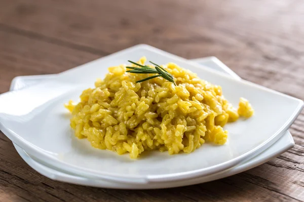 safranlı risotto
