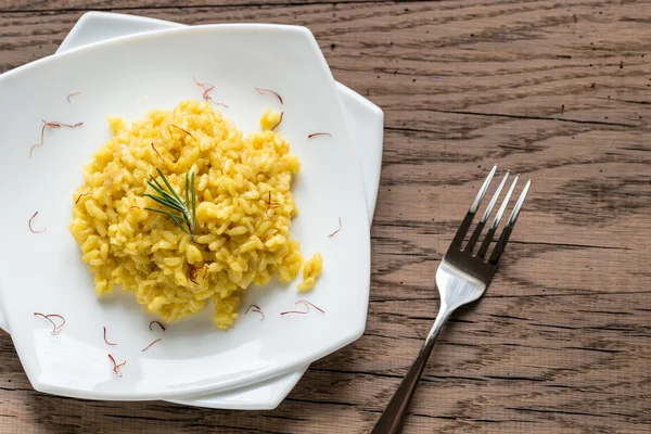 safranlı risotto