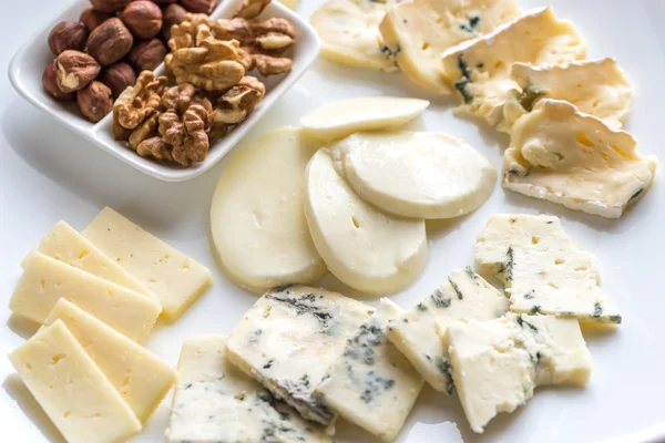 Various types of cheese — Stock Photo, Image