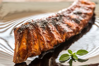 Izgara domuz pirzolası.