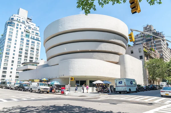 New York July Famous Solomon Guggenheim Museum Modern Contemporary Art — Stock Photo, Image