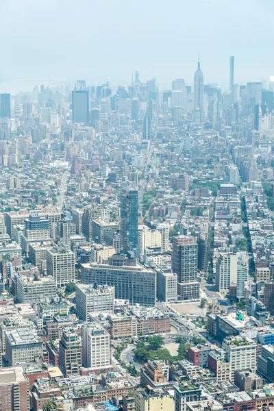 マンハッタンの Aerialview — ストック写真