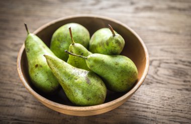 Rustik kase taze armut