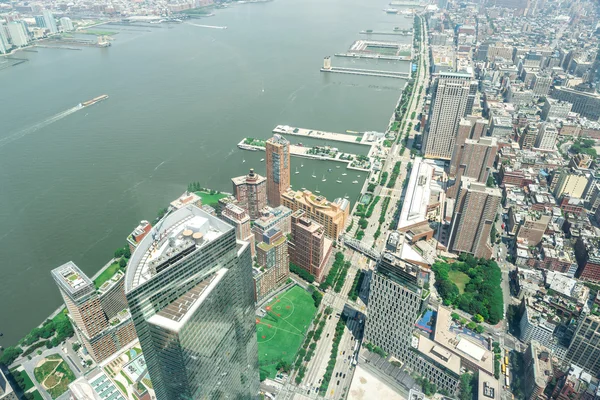 Manhattan'ın havadan görünümü