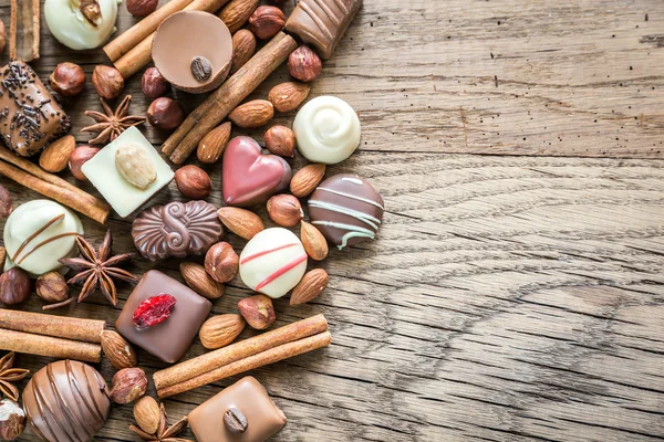 高級チョコレート キャンディー — ストック写真
