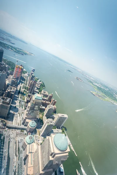 Nova Cidade Iorque Julho Vista Aérea Manhattan Julho 2015 Nova — Fotografia de Stock