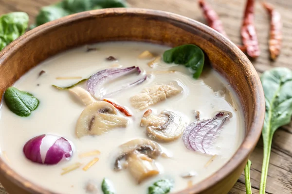 Tay Hindistan cevizi krem çorbası