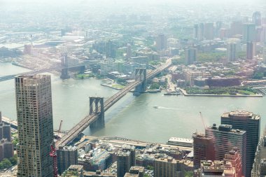 Manhattan'ın havadan görünümü