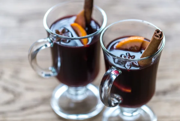 Verres de vin chaud — Photo