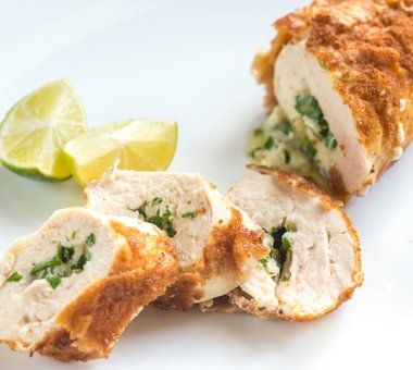 Tavuk Kiev yakın çekim