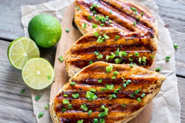 Limon soslu ızgara tavuk göğsü