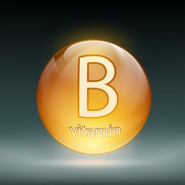 Simge vektör vitamini