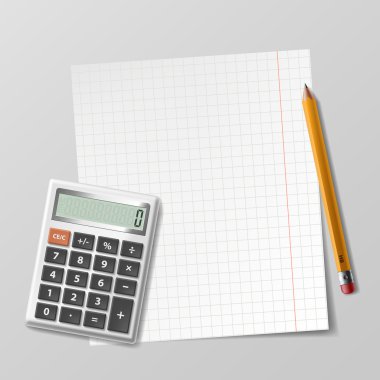 Kağıt ve kalem bir parça