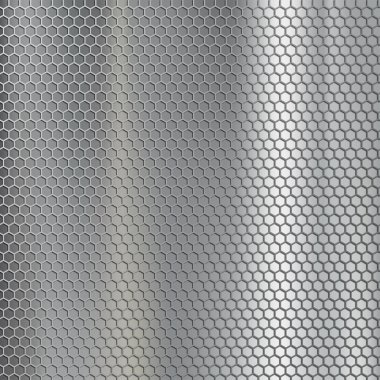 Geometrik metalik doku