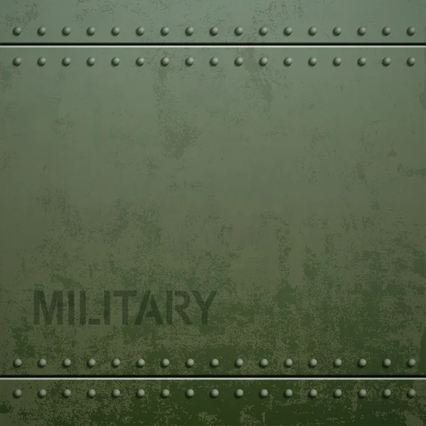 Vieille armure militaire texture avec rivets . — Image vectorielle