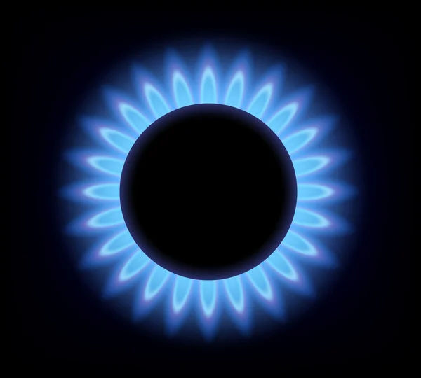 Quemador de gas — Vector de stock