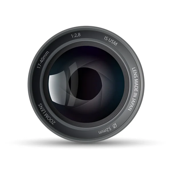 Camera lens — Stock Vector