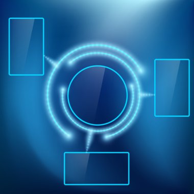 Ekranı ile arka plan