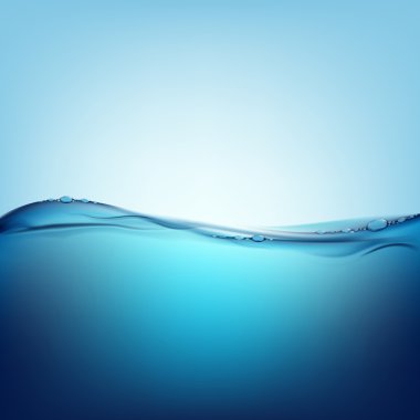 Hava kabarcıkları ile su