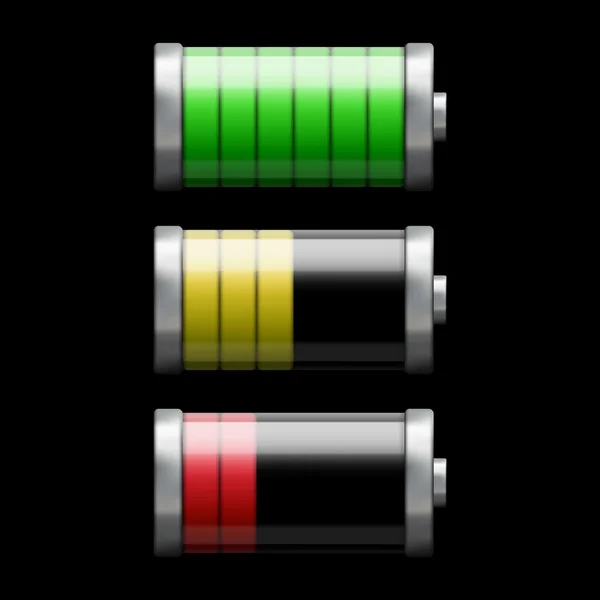 Batterijlading — Stockvector