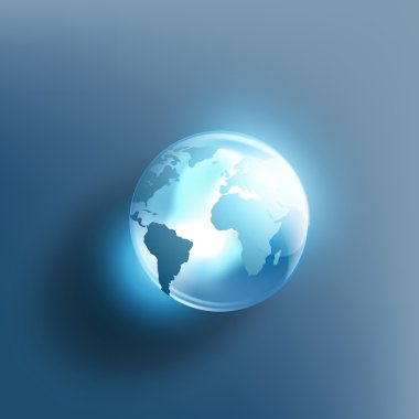 Seyyare yerküre bir kristal top şeklinde