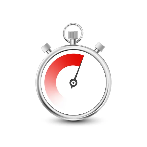 Cronómetro para medir intervalos de tiempo — Vector de stock