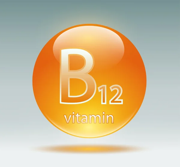 B12-vitamin — Stock Vector