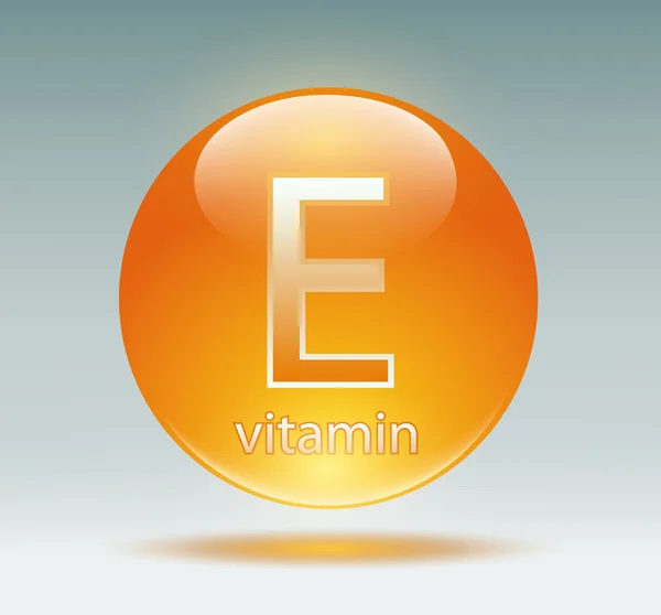 Vitamine E — Stockvector