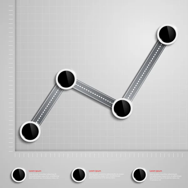 情報グラフィック デザイン — ストックベクタ