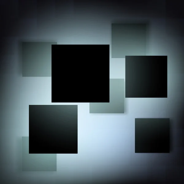 Fond abstrait de formes géométriques — Image vectorielle