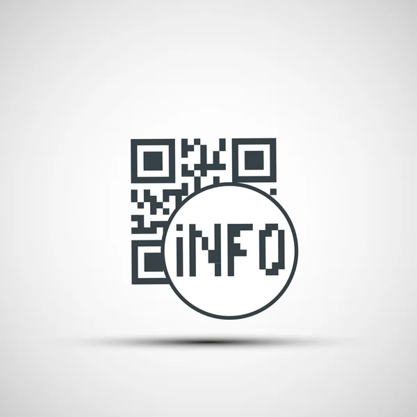 Vector icons qr code — Stock Vector