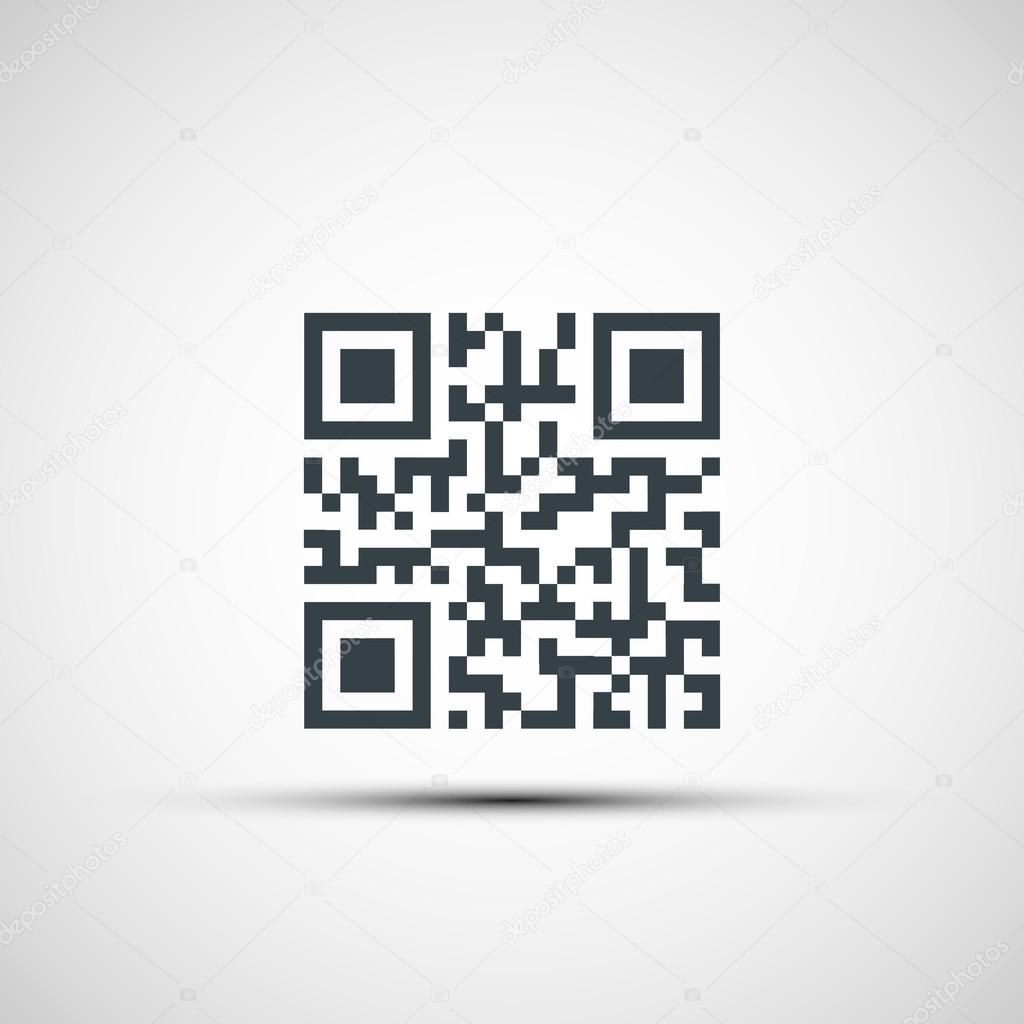 Vector icons qr code