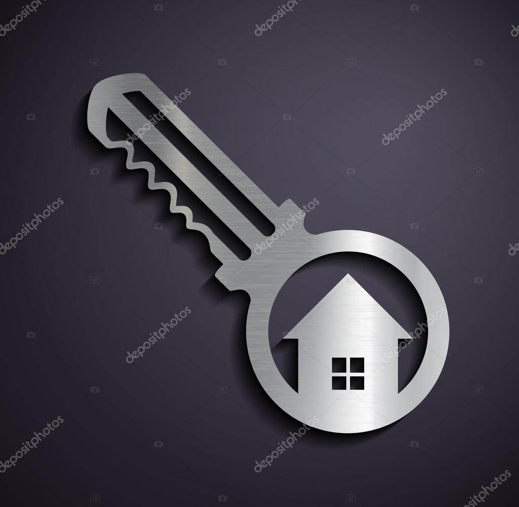Logo real estate. Vector image.