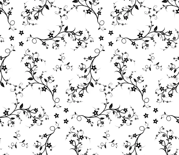 Seamless floral pattern — Stock Vector