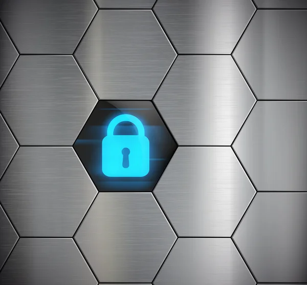 parlayan saat güvenlik sistemi.